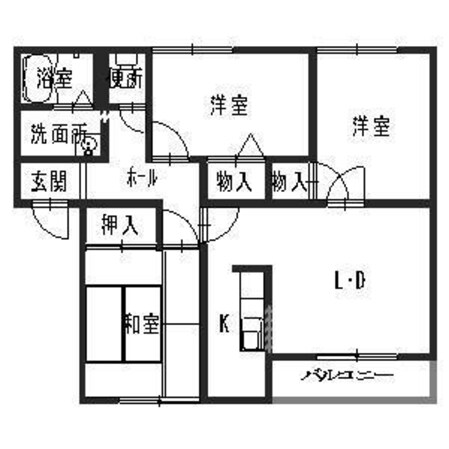 英賀保駅 徒歩8分 1階の物件間取画像